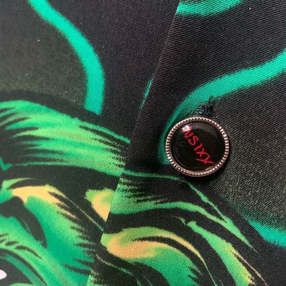 Nikki Sixx Motley Crüe Dragonfly Button Up - Picture 5 of 6